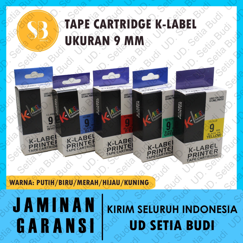 K-Label Printer 9mm Compatible CASIO EZ-Label Printer