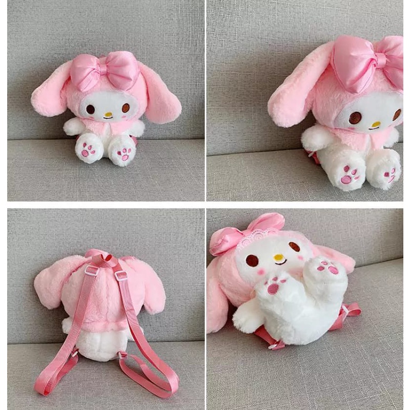 Diobrale - Tas Ransel Anak Gadis Imut Boneka Bulu Lucu Fashion Anak Murah Ransel Gendong Anak Perempuan Populer 2022