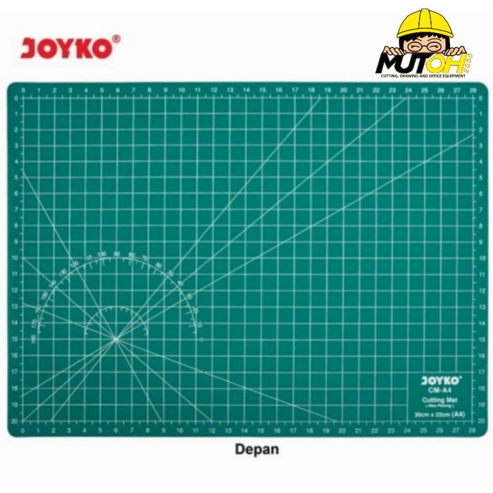 

Hadir Cutting Mat A4 Joyko Sale!!!
