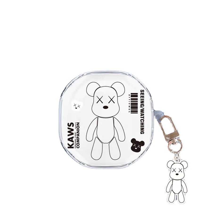 Baseus WM01 Soft Case TPU Transparan Anti Jatuh Motif Kartun Lucu Cover Proteksi Earphone Bluetooth