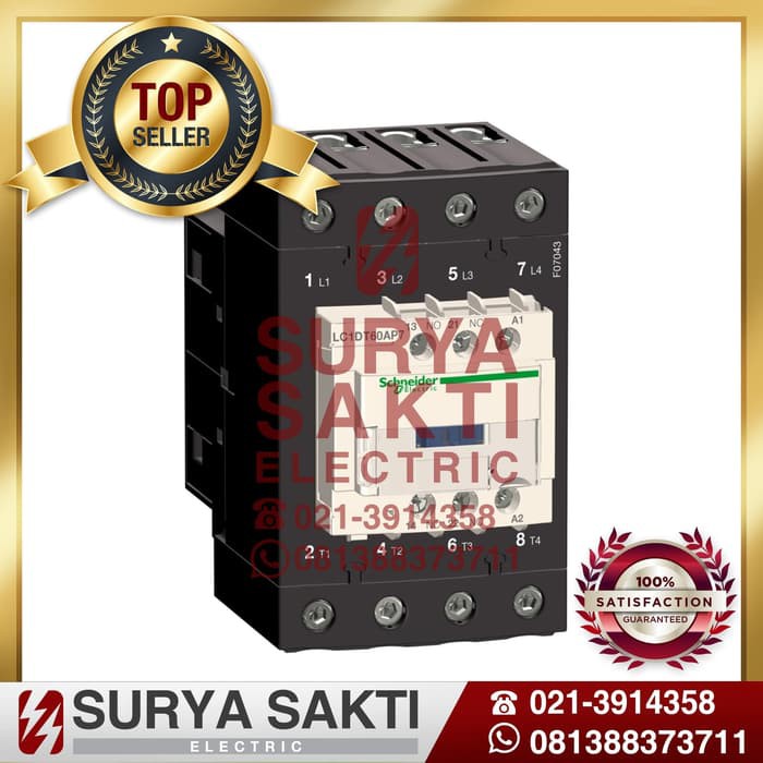 Schneider Contactor LC1DT60A kontaktor  lc1dt60a