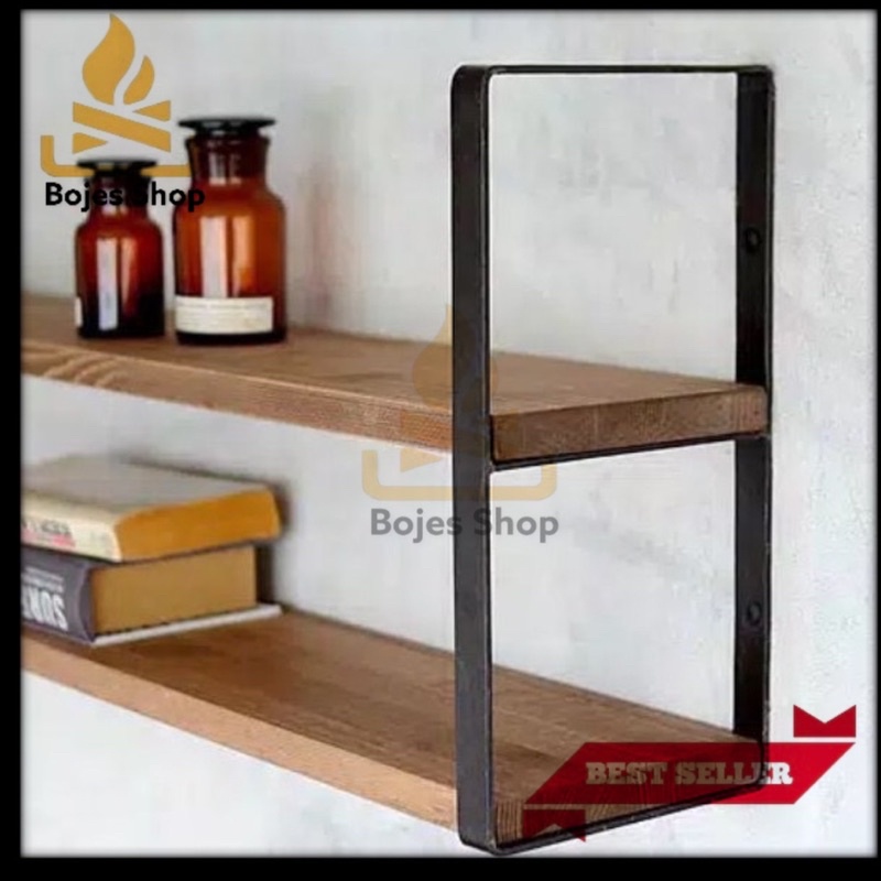 bracket rak tempel dinding / besi rak dinding