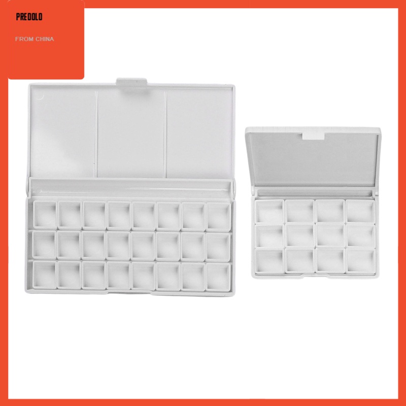 [In Stock] Paint Palette Holder Tray Half Pans Set for Acrylic Oil Watercolor