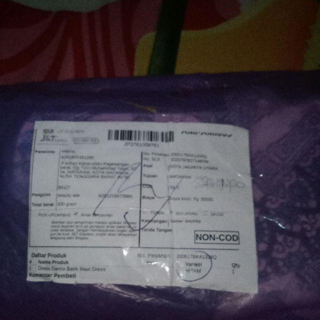 Dress Gamis Batik Maxi Dress