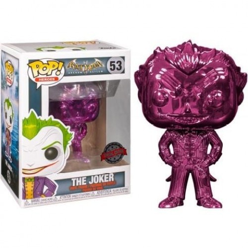 Toys Funko Pop! Batman Arkham Asylum - The Joker (Purple Chrome)