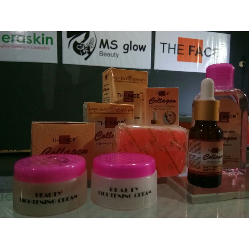 paket lengkap cream collagen