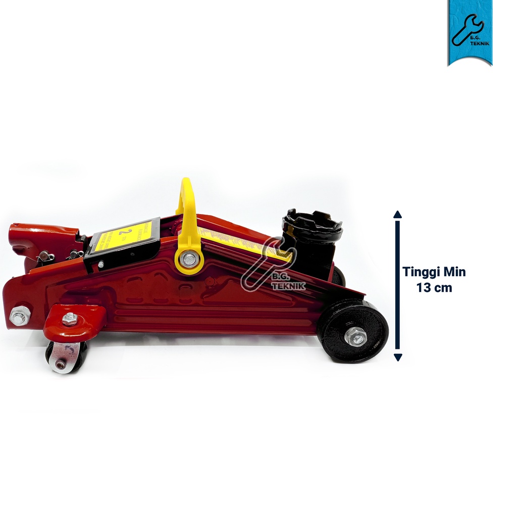 DONGKRAK BUAYA 2 TON Hidrolik Floor Jack 2ton Mobil