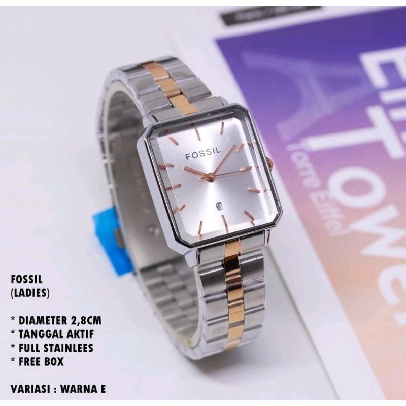 Jam Tangan Rantai Terlaris Jam Tangan Stainliss Steel Tanggal Aktif