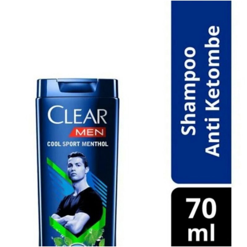Shampoo Clear Ice Cool Menthol 125ml Anti Dandruff Clear Men Mentol 70ml Clear Sakura Fresh 170ml Clear hijab pure anti ketombe + perawatan rambut rontok 160ml