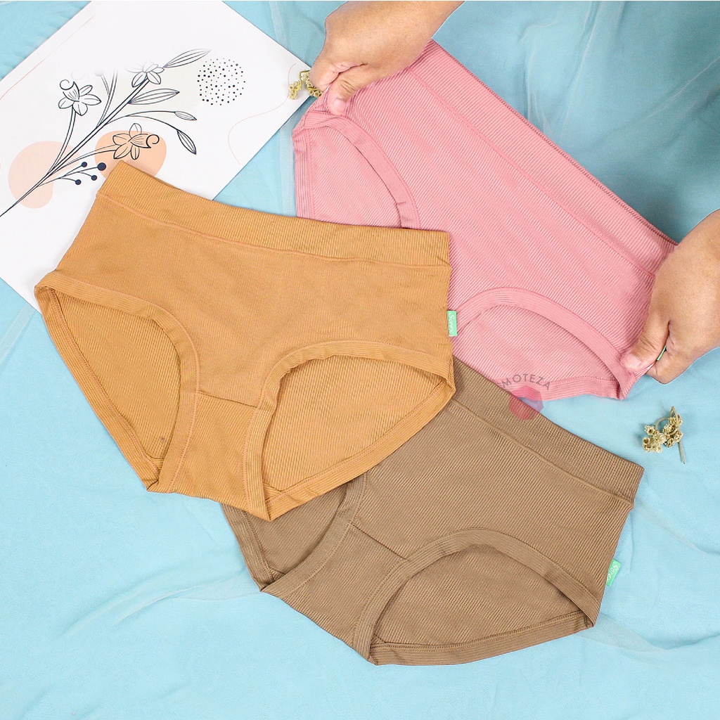 Sorex CD 1259 Celana Dalam Wanita - Midi Panty - Super Stretch Karet Besar - M - XXL
