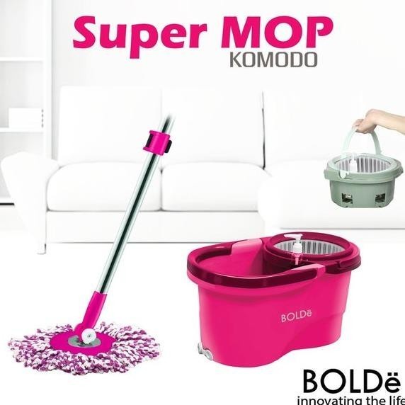 Alat Pel BOLDe Super Mop KOMODO Bolde Supermop Original Bolde Komodo Murah