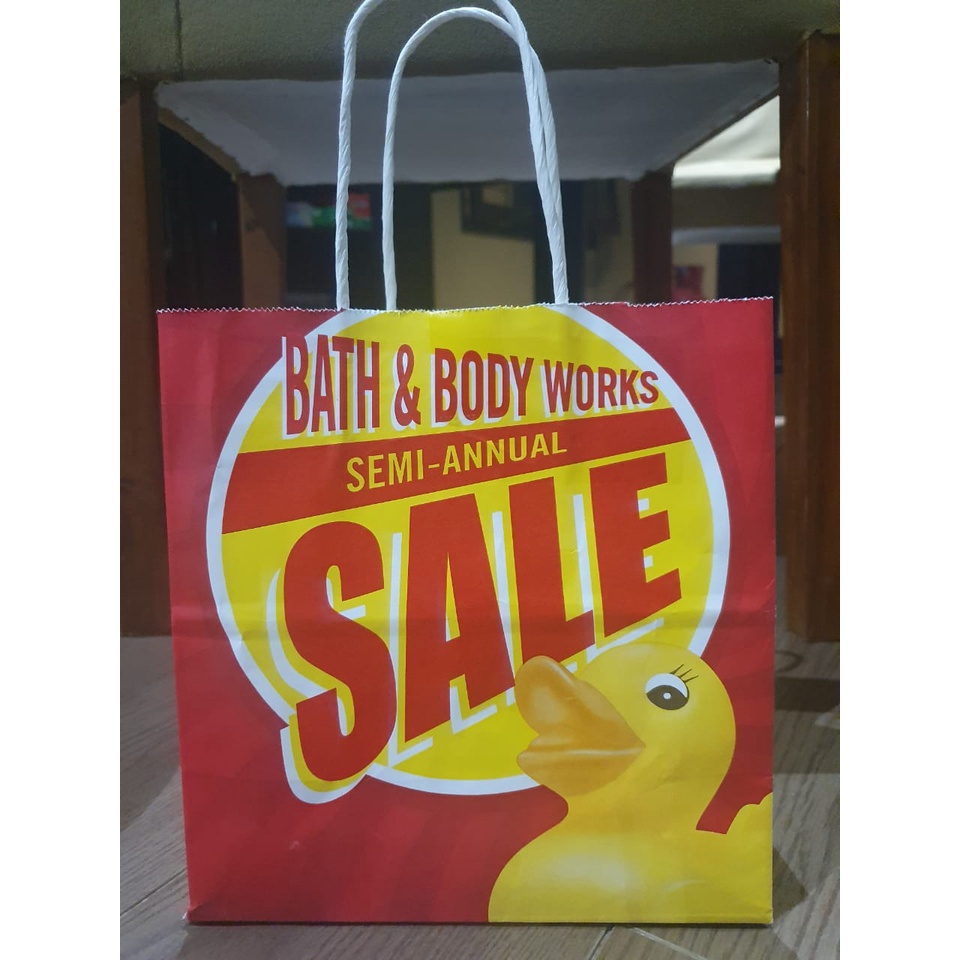 

Paper bag Bath and Body work