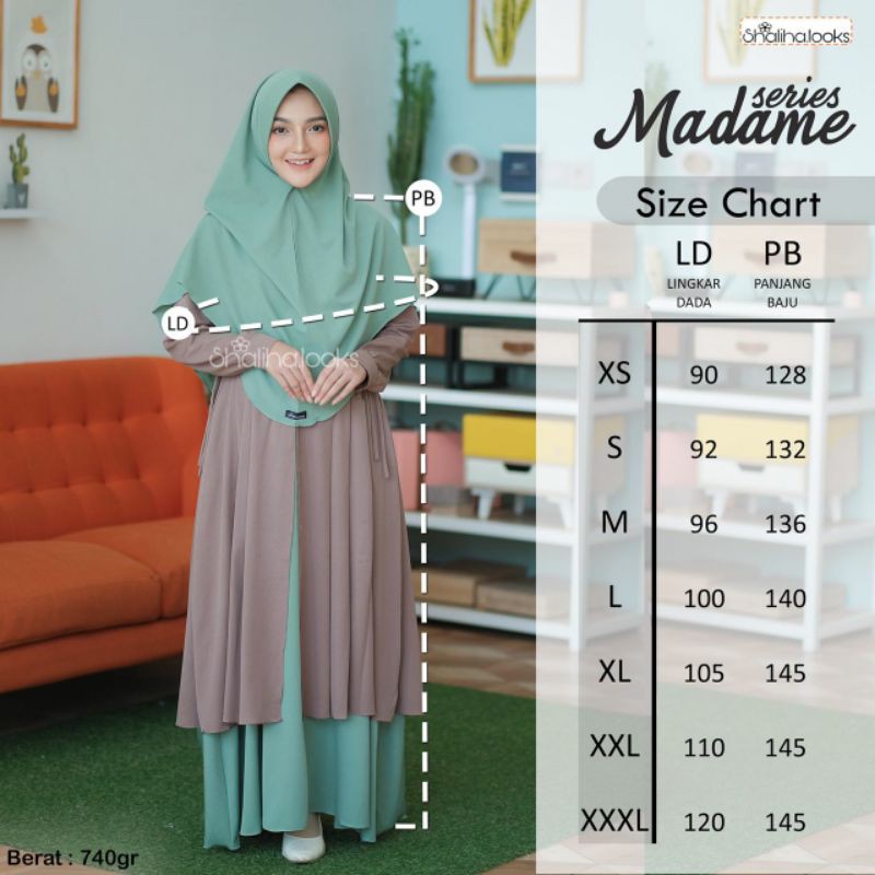 Madame Series Shaliha Look