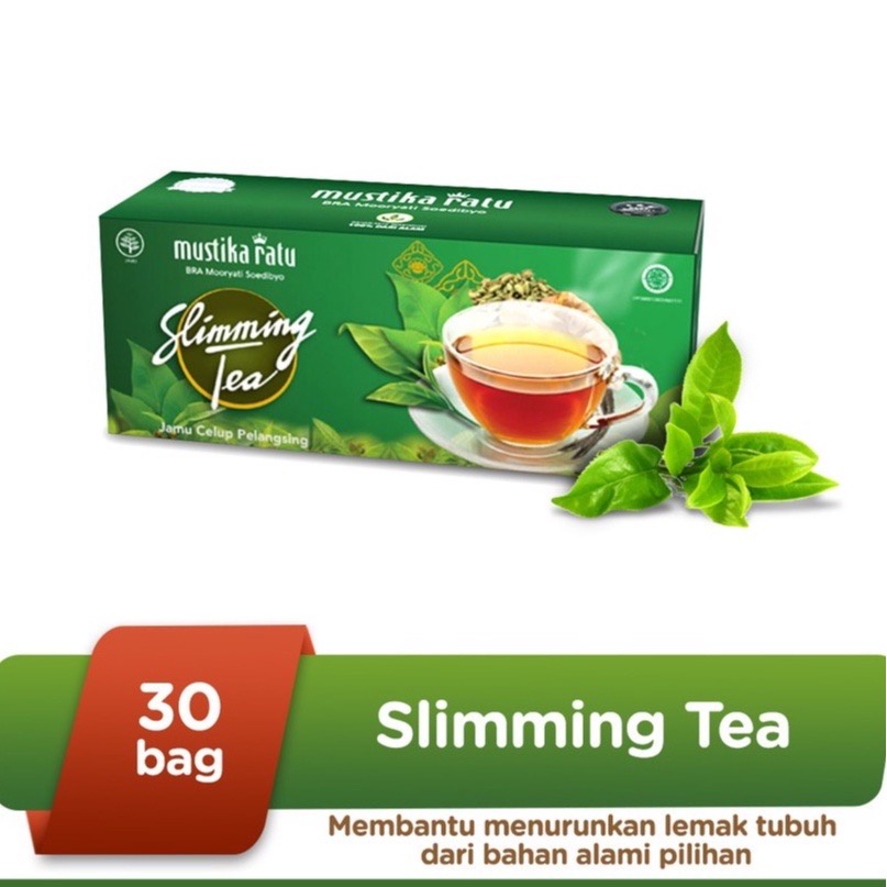 Mustika Ratu Slimming Tea Herbal isi 30 Tea Bags