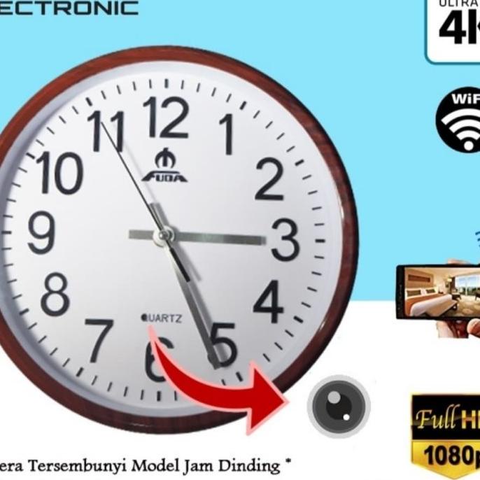 Kamera/Camera/Spy cam/Ip Cam wifi jam dinding 4K/best produk