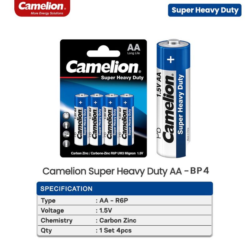 Camelion Baterai AA Super Heavy Duty