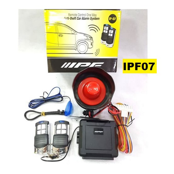 Alarm Mobil Universal IPF Original Remote Sliding Premium Tuk Tuk ipf 01 05 03 06 09 02 12 08
