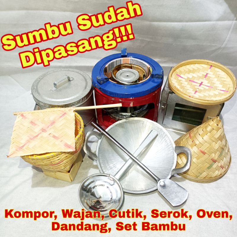 Kitchen Set Mainan Masak Masakan Anak Kompor Mini Bakul Set Dapur Cepot Mainan Edukasi Bisa Masak Be