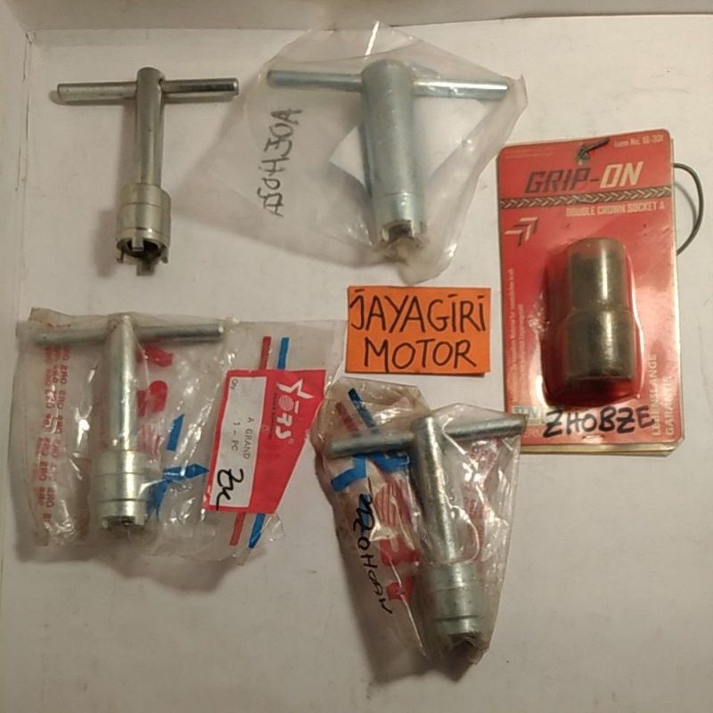 Kunci Mur Kopling Mahkota Grand Grip On Double Crown Socket A Pembuka Treker Tracker Honda Supra Ori
