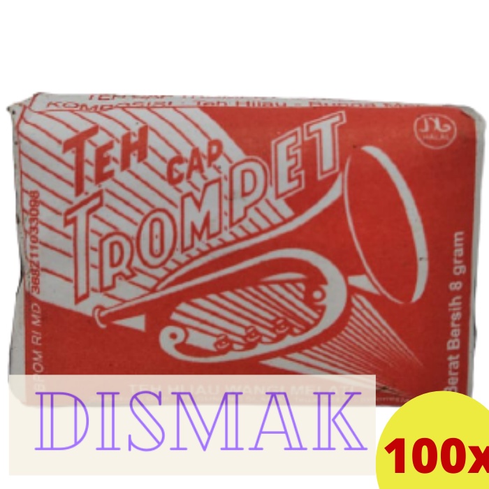 Teh Cap Trompet 100 pcs x 8 gram