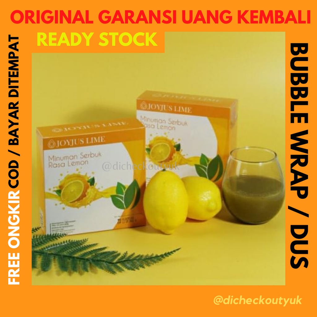 JOYJUS LIME FIBER Minuman Pelangsing With Collagen Isi 300gr