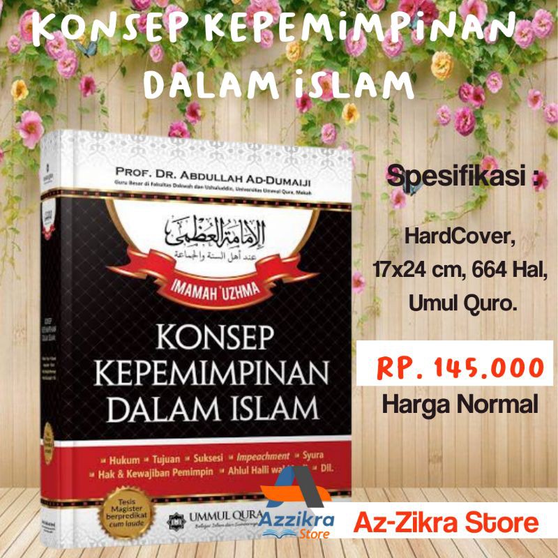 Buku Islam Konsep Kepemimpinan Dalam Islam Konsep Kilafah Islam ORIGINAL