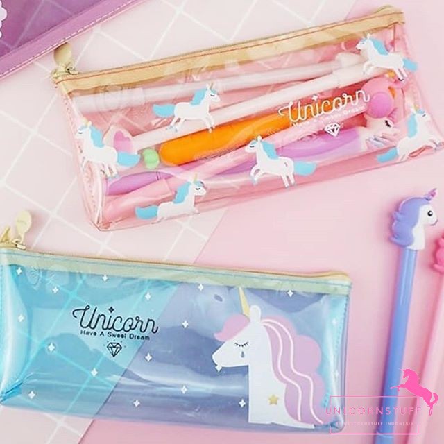 Tepak Pensil Unicorn Premium Tempat Pensil Alat Tulis