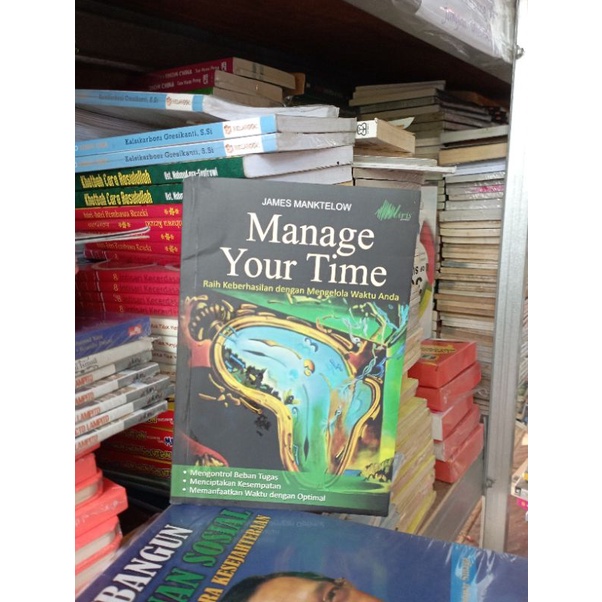 OBRAL BUKU BACAAN MOTIVASI / INSPIRASI / BISNIS / INOVASI / CERITA GILA PENGUSAHA MUDA INDONESIA / PERUBAHAN BESAR / PENGEMBANGAN DIRI / MURAH ORIGINAL-MANAGE YOUR TIME