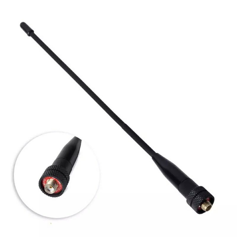 Antena HT Dual Band SMA-Female Baofeng UV5R UV6R UV82 Alinco CRX5 W50 Pofung Lupax VEV Weierwei Berlin CX5 SPC SH20