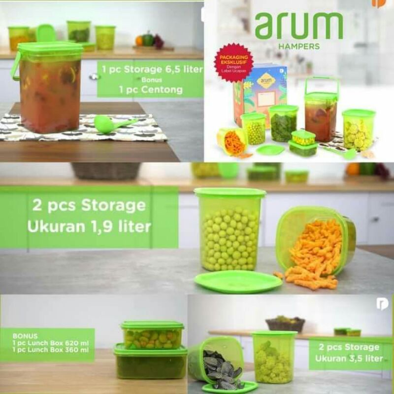 

Storage Serbaguna Arum Hampers