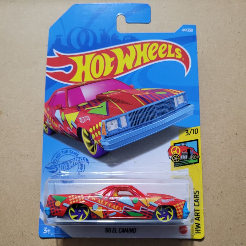HOT WHEELS '80 EL CAMINO / HW ART CARS [ RED ]