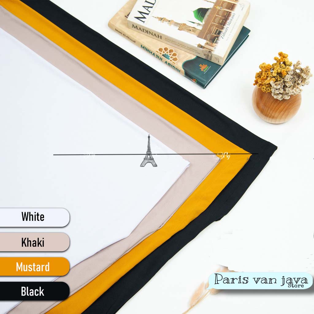 Jilbab Bergo Hamidah Malay NON PET (L) | Khimar Daisy Instan Bergo Malay Jersey (L)