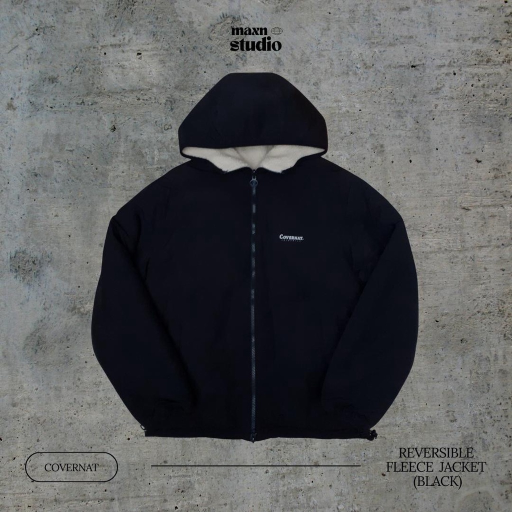 Covernat Reversible Hoodie Jacket