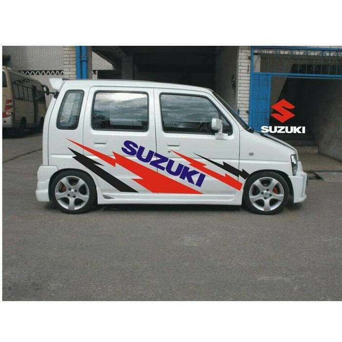 Stiker Mobil Suzuki Karimun Striping Lis Racing Sticker Shopee