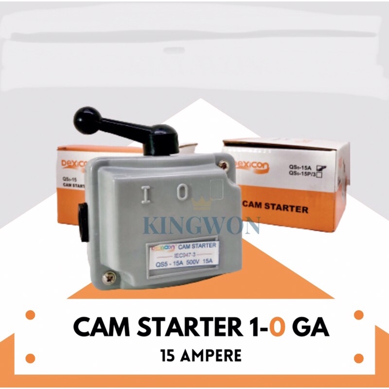 CAM STARTER 15 AMPERE GZ 1-0-2 GA 1-0 DEXICON