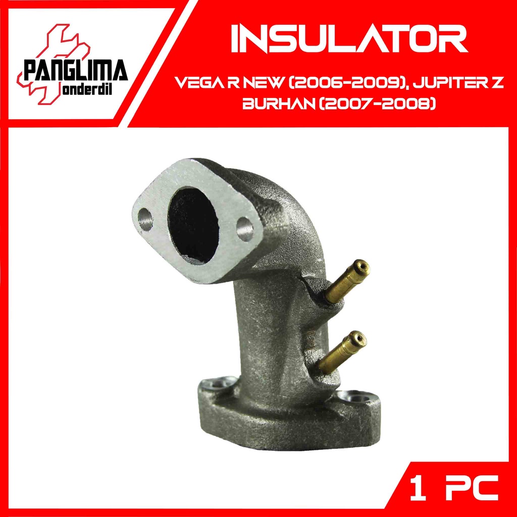 Insulator Vega R New &amp; Jupiter Z Burhan 2007-2008 Manipul-Manifold-Intake-Intek-Manipol Karburator-Karbu