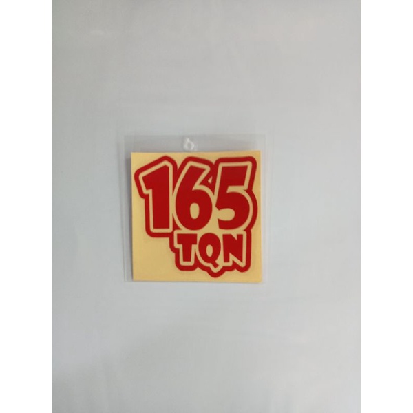 

Stiker Cutting 165 TQN
