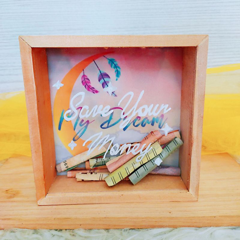 celengan custom / celengan unik / tabungan lucu / celengan lucu