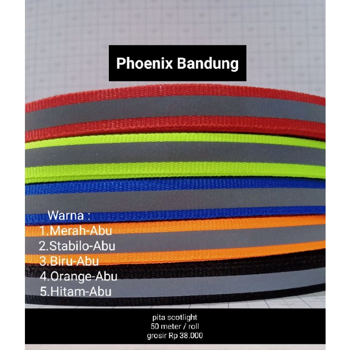 

Pita scotlight scotlite skotlet 1cm ( 50meter)