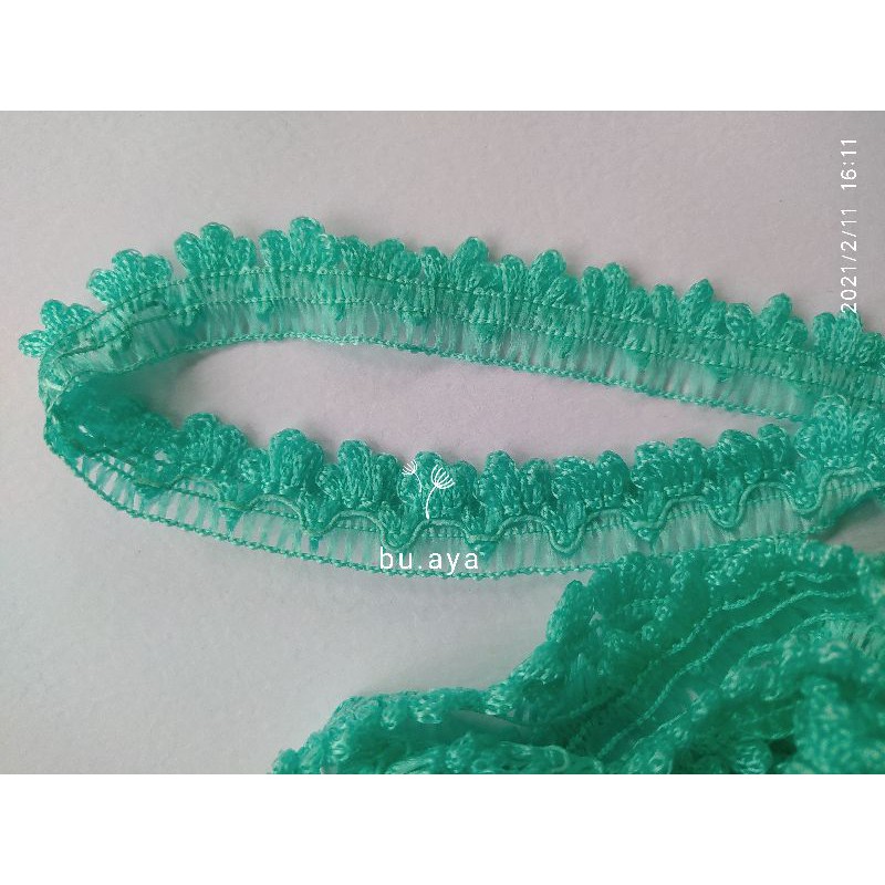 RD11 Renda Warna Warni Lebar 2cm