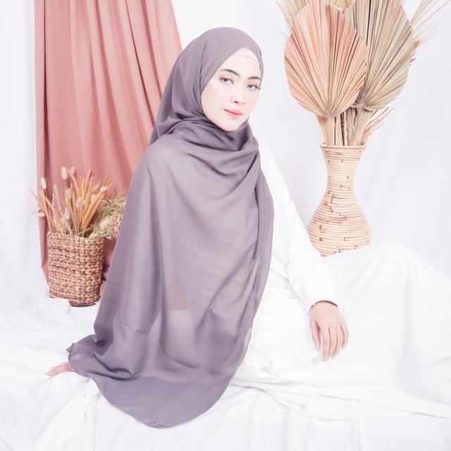 Bella Pashmina-Dark grey