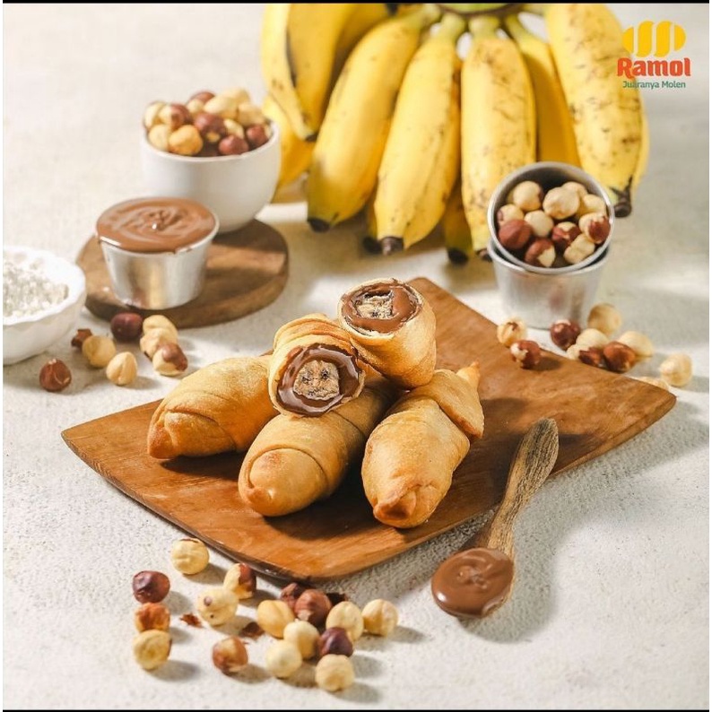 

Pisang Molen Frozen Hazelnut (1 box isi 5 pcs)