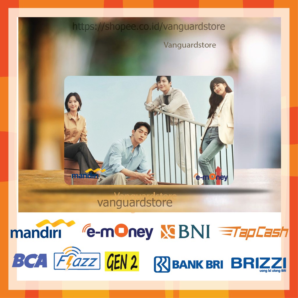 KARTU E MONEY E TOLL DRAKOR START UP DRAKOR 15 EMONEY MANDIRI FLAZZ BCA BNI TAPCASH BRIZZI -1 SISI