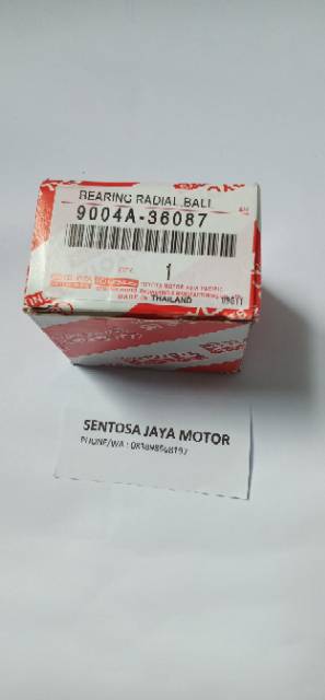 Bearing/laher/lahar roda depan avanza,xenia old vvti