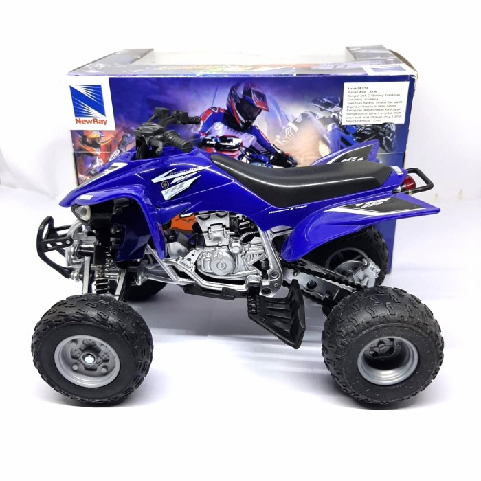 Miniatur Motor Yamaha YFZ450 Mainan Motor Yamaha ATV Hadiah anak murah