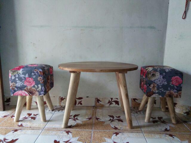 Stool Teras Minimalis, Free Ongkir