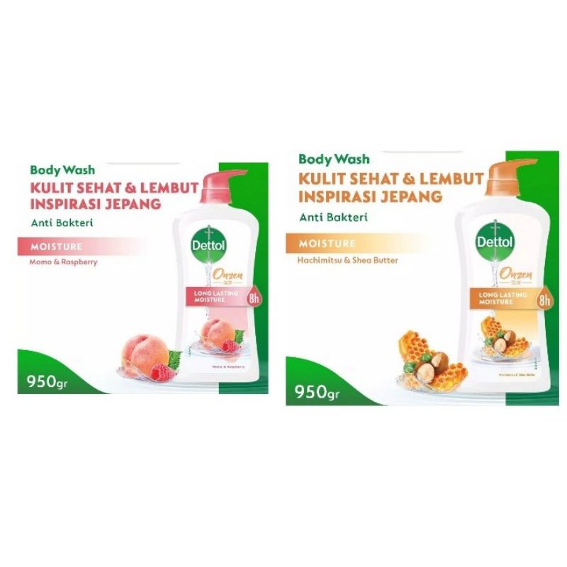 Dettol Onzen 950 ml Pump / Body Wash / Dettol Body Wash