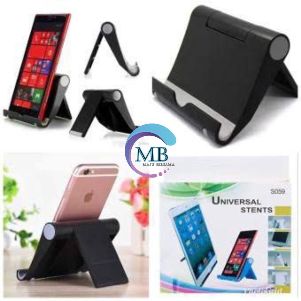 S509 UNIVERSAL STENTS / STAND HANDPHONE UNIVERSAL DUDUKAN HOLDER HP TABLET ADJUSTABLE MB2247