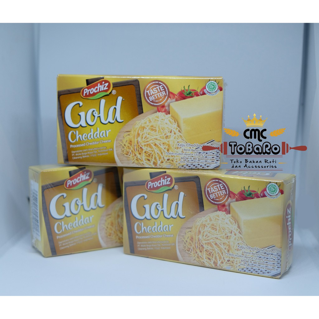 

Keju Prochiz Gold 170 Gram || Cheddar Cheese || Keju Serbaguna