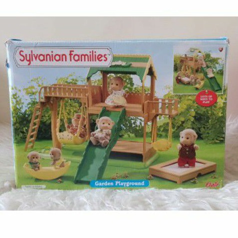 sylvanian garden playground